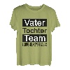 Vater Tochter Team #untrennbareverbindung Familie T-Shirt
