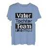 Vater Tochter Team #untrennbareverbindung Familie T-Shirt