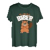 Biber Lustiges Geschenk für Tierfreund Nagetier Biberdamm T-Shirt