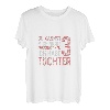Herren Ich Habe 3 Töchter Papa Vatertag Dad Himmelfahrt Männertag T-Shirt