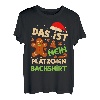 Das ist mein Plätzchen Backshirt Lustig Outfit Weihnachten T-Shirt
