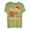 Das ist mein Plätzchen Backshirt Lustig Outfit Weihnachten T-Shirt
