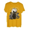 Vampir Baby Katze Cat Halloween Gruseliges Katzen Mama T-Shirt