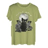 Vampir Baby Katze Cat Halloween Gruseliges Katzen Mama T-Shirt