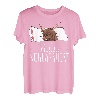 Schottisches Hochlandrind Kuh Offizielles Schlafshirt T-Shirt
