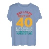 40 Mann Lustiger Spruch 40ter 40. Geburtstag T-Shirt