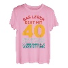 40 Mann Lustiger Spruch 40ter 40. Geburtstag T-Shirt