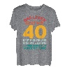 40 Mann Lustiger Spruch 40ter 40. Geburtstag T-Shirt