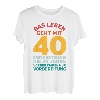 40 Mann Lustiger Spruch 40ter 40. Geburtstag T-Shirt