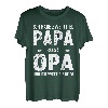 Herren Opa shirt Vatertag tshirt Papa Spruch Grossvater Geschenk T-Shirt