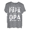 Herren Opa shirt Vatertag tshirt Papa Spruch Grossvater Geschenk T-Shirt