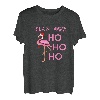 Weihnachten Wintersaison Urlaub Flamingo Ho Ho Weihnachts T-Shirt