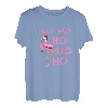 Weihnachten Wintersaison Urlaub Flamingo Ho Ho Weihnachts T-Shirt