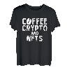 Coffee Crypto NFTs | Nicht fungible Token | Blockchain NFT T-Shirt