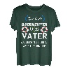 Herren Bademeister Vater Schwimmbad Rettungsschwimmer Papa Spruch T-Shirt