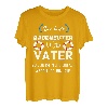 Herren Bademeister Vater Schwimmbad Rettungsschwimmer Papa Spruch T-Shirt
