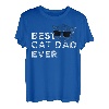 Katzen Papa Best Cat Dad Ever Vater Vatertag Lustig Geschenk T-Shirt