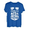 Herren Sorry Ladys Dieser Bart ist Vergeben Fun Valentinstag Spruch T-Shirt