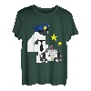 Lustige Polizei, 4 Jahre alt, niedlicher Polizei-Autoliebhaber, 4. Geburtstag T-Shirt