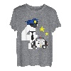 Lustige Polizei, 4 Jahre alt, niedlicher Polizei-Autoliebhaber, 4. Geburtstag T-Shirt
