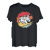 Rasen Mähen Aufsitzmäher Rasentraktor Rasenmäher Retro T-Shirt