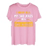 Herren I Keep All My Dad Jokes In A Database Programmer Dad Jokes T-Shirt