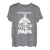Wer Braucht Schon Superhelden Ich Habe Papa T-Shirt