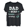 Herren Dad 2022 loading Father Daddy Dad to be Geburt Schwangerschaft T-Shirt