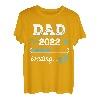 Herren Dad 2022 loading Father Daddy Dad to be Geburt Schwangerschaft T-Shirt