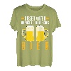 Vatertag saufen Vater frisches Bier Papa T-Shirt