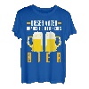 Vatertag saufen Vater frisches Bier Papa T-Shirt