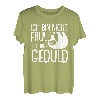 Hapfox tshirt ich bin nicht Faul Geduld Hapfoxe Geschenk