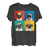 Mops Welpen Porträt Fotos Carlino für Hundeliebhaber T-Shirt