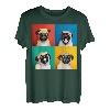 Mops Welpen Porträt Fotos Carlino für Hundeliebhaber T-Shirt