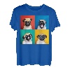 Mops Welpen Porträt Fotos Carlino für Hundeliebhaber T-Shirt
