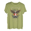 Hapfox Guns Are Just Backup Patriotische USA-Flagge T-Shirt