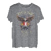 Hapfox Guns Are Just Backup Patriotische USA-Flagge T-Shirt