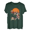 Australian Shepherd Rentier Santa Schlitten Weihnachten T-Shirt