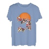 Australian Shepherd Rentier Santa Schlitten Weihnachten T-Shirt