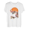 Australian Shepherd Rentier Santa Schlitten Weihnachten T-Shirt