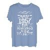 Geschenk zum 1957. Geburtstag Jahrgang 66 März Lustige T-Shirt