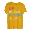 Herren Papa Mythos Legende Vater Vatertag Spruch Lustig Geschenk T-Shirt