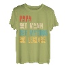 Herren Papa Mythos Legende Vater Vatertag Spruch Lustig Geschenk T-Shirt