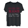 Ich bin ein Mann | Sarkasmus | Lustig | Vater Mann Onkel Opa T-Shirt