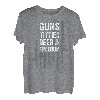 Guns Titties Beer & Freedom - Lustiges Trinken für Herren - auf der Rückseite T-Shirt