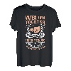 Vater Tochter T-Shirt Papa Vatertag Männer Papi Kinder T-Shirt
