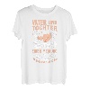 Vater Tochter T-Shirt Papa Vatertag Männer Papi Kinder T-Shirt