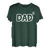 Herren Dad Hoch 2 - Zweifacher Papa Zwillinge Papa mit Zwei Kinder T-Shirt