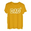 Herren Dad Hoch 2 - Zweifacher Papa Zwillinge Papa mit Zwei Kinder T-Shirt