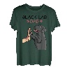 Herren Schwarzer Labrador Retriever Black Lab Dad Labbi Hunde T-Shirt